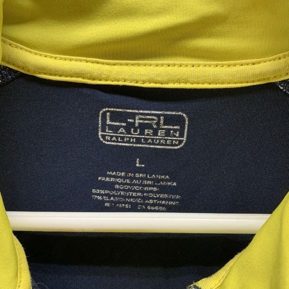 Polo Ralph Lauren Sweater Men's Large Adult Blue Zip Sweatshirt Outdoors RLX - Picture 4 of 11